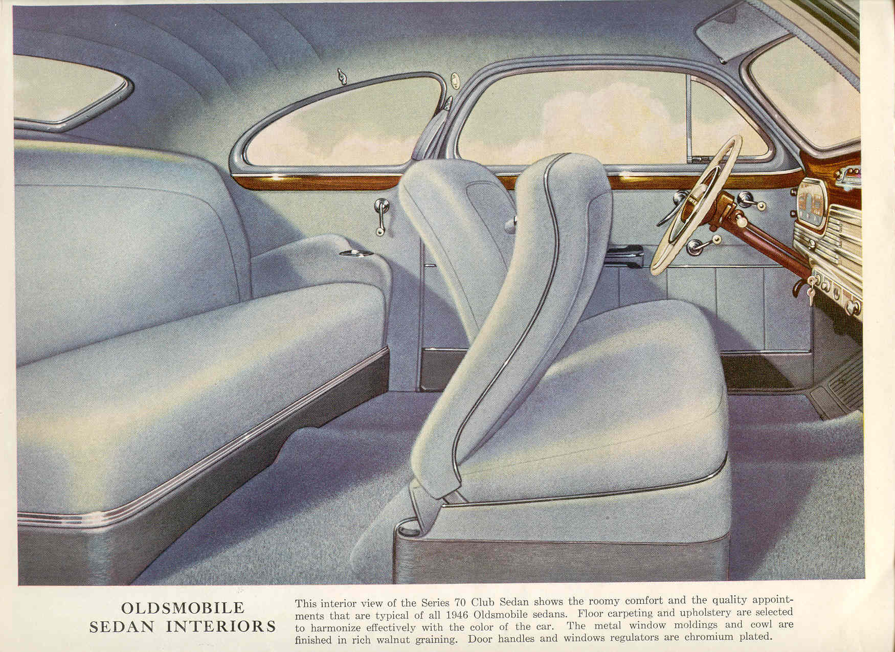 1946 Oldsmobile Motor Cars Brochure Page 4